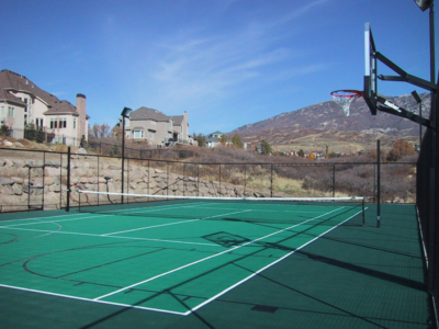 60' x 120' tennis & multi-game court
