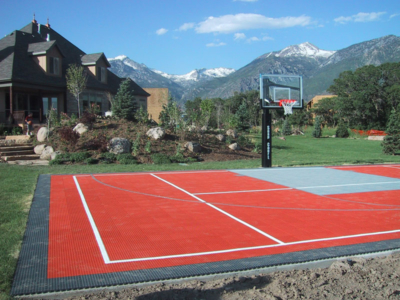 30x50 backyard multi-court in Draper, UT